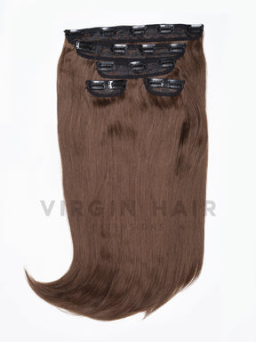 CHESTNUT straight synthetic hair