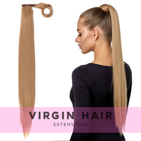 PURE BLONDE straight ponytail