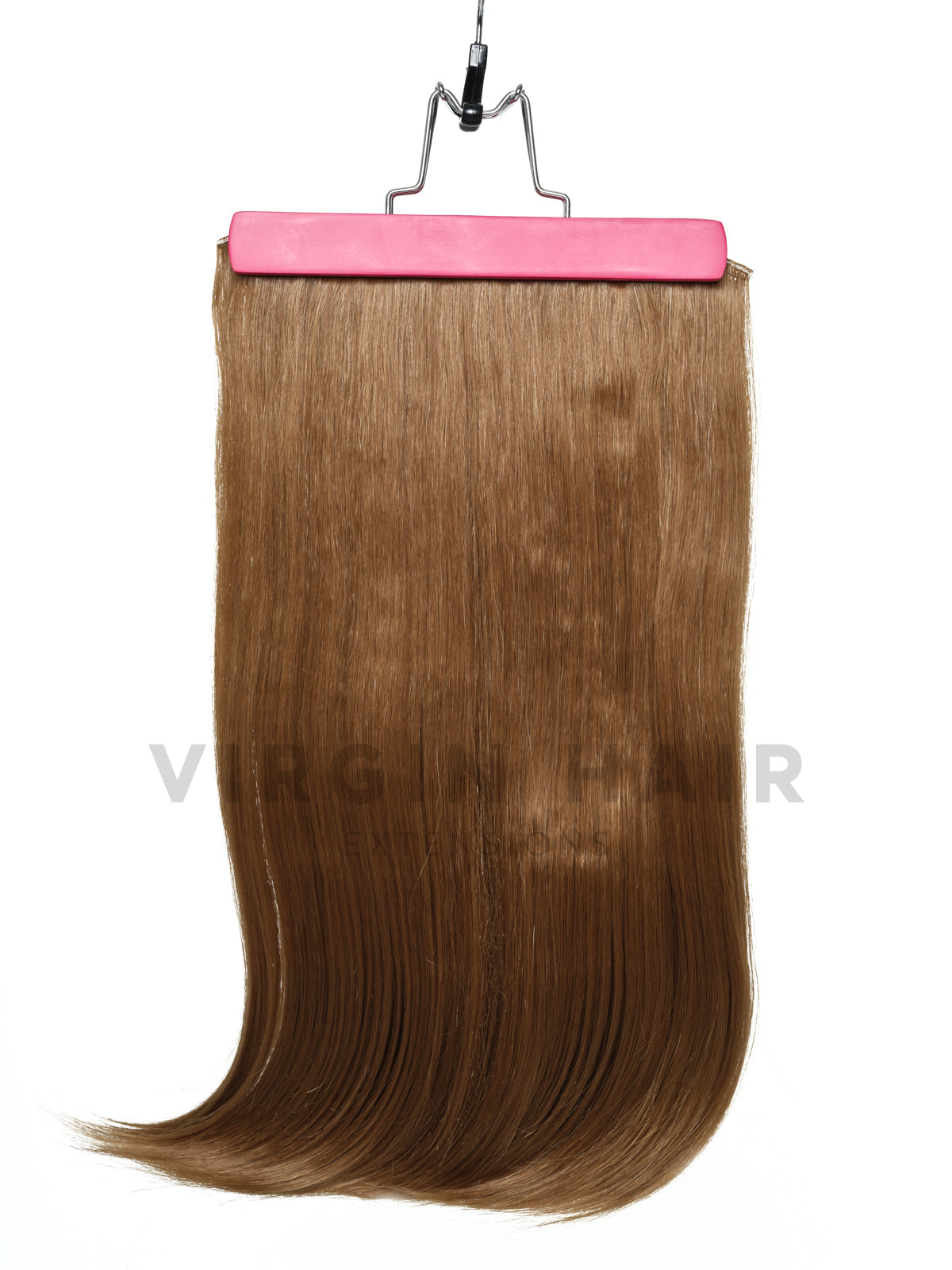 LIGHT BROWN straight synthetic hair