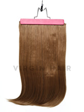 LIGHT BROWN straight synthetic hair