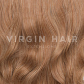 LIGHT BROWN synthetic wave hair