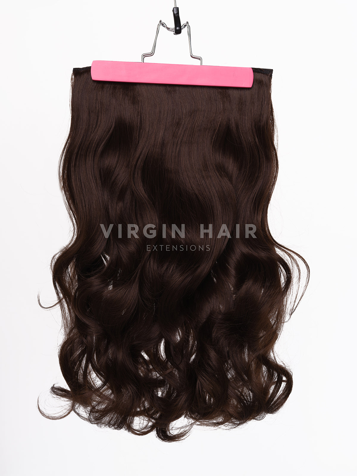 DARK BROWN wave synthetic hair