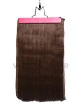 CHESTNUT straight synthetic hair