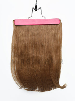 LIGHT BROWN straight synthetic hair