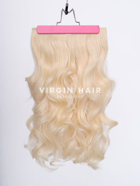 LIGHT BLONDE wave synthetic hair