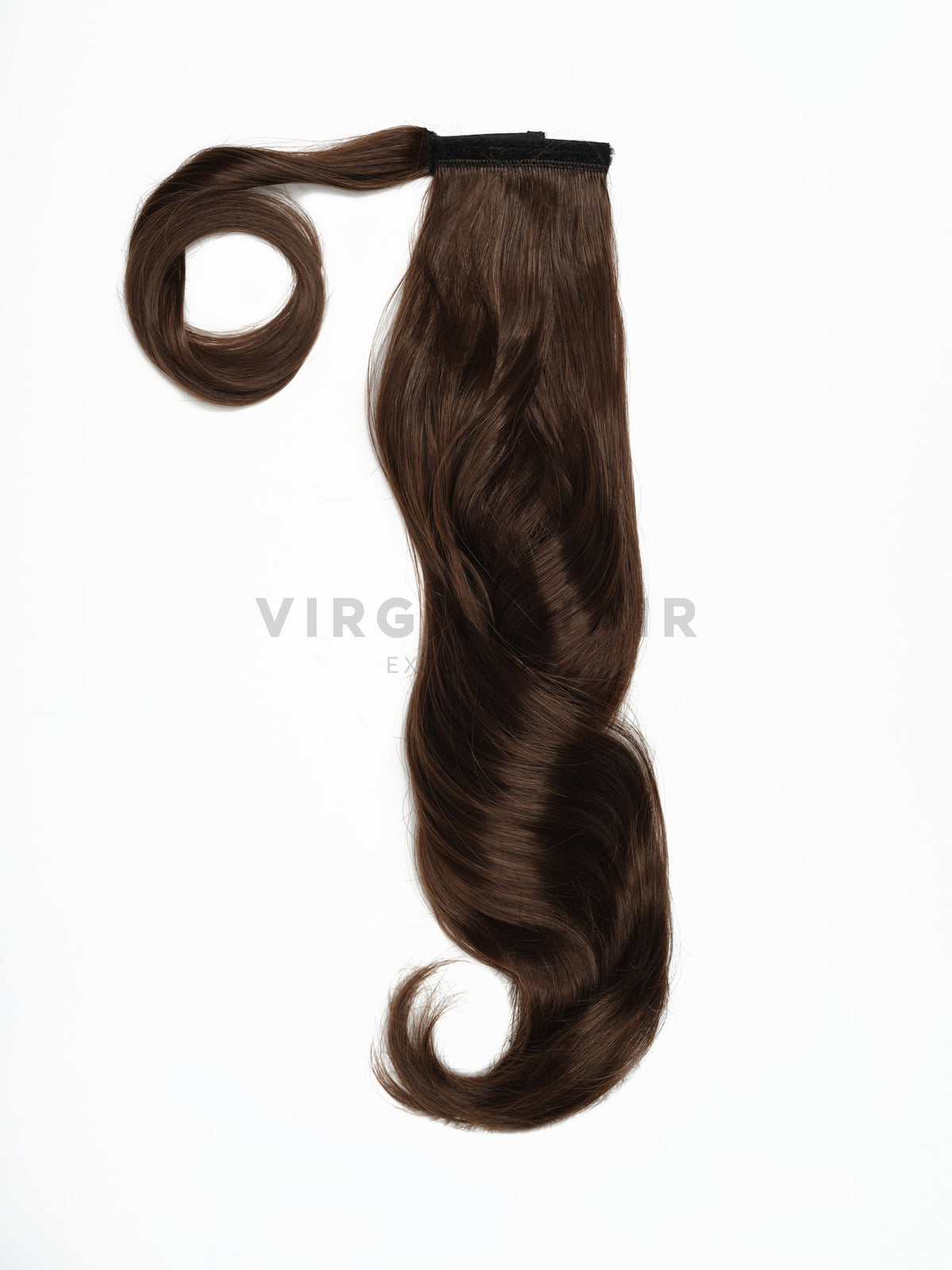 DARK BROWN mini ponytail