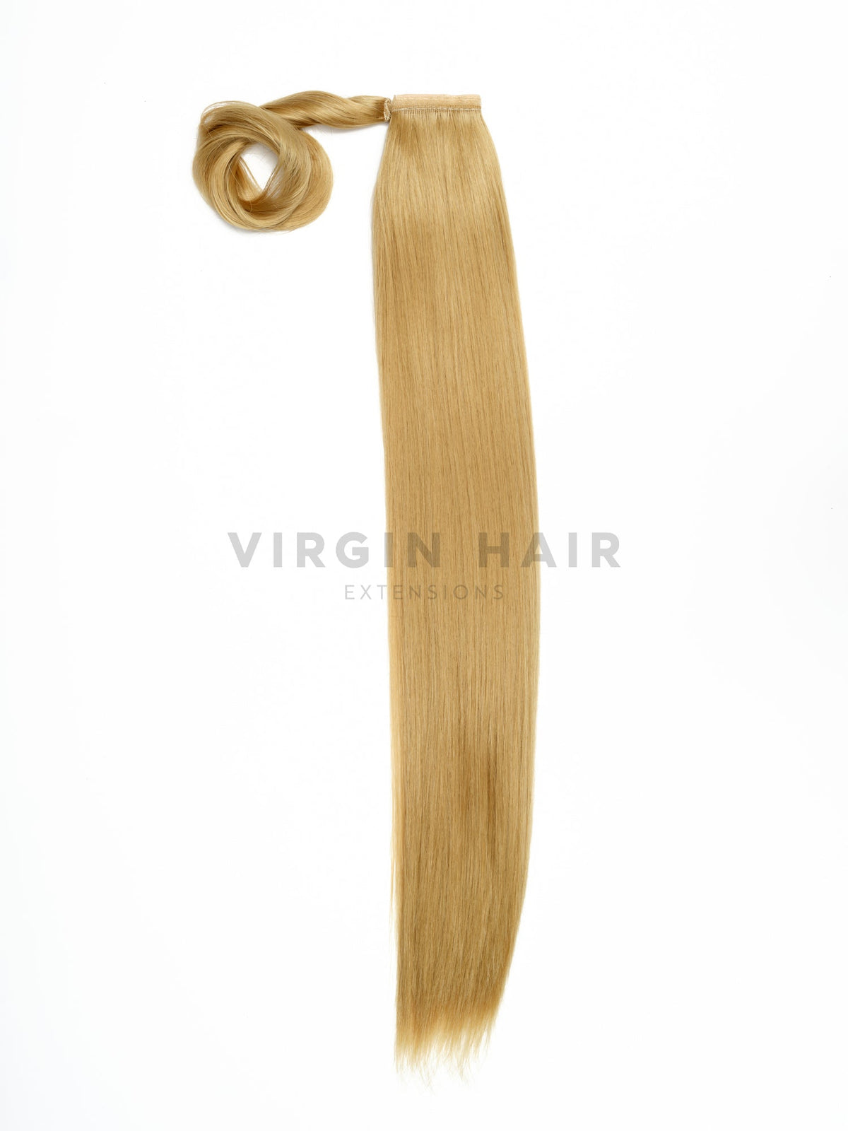 HONEY BLONDE straight ponytail