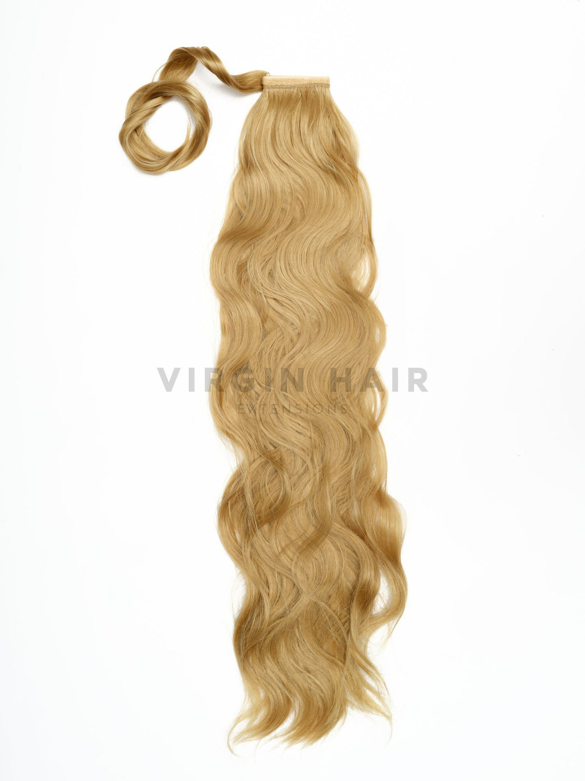 HONEY BLONDE wave ponytail