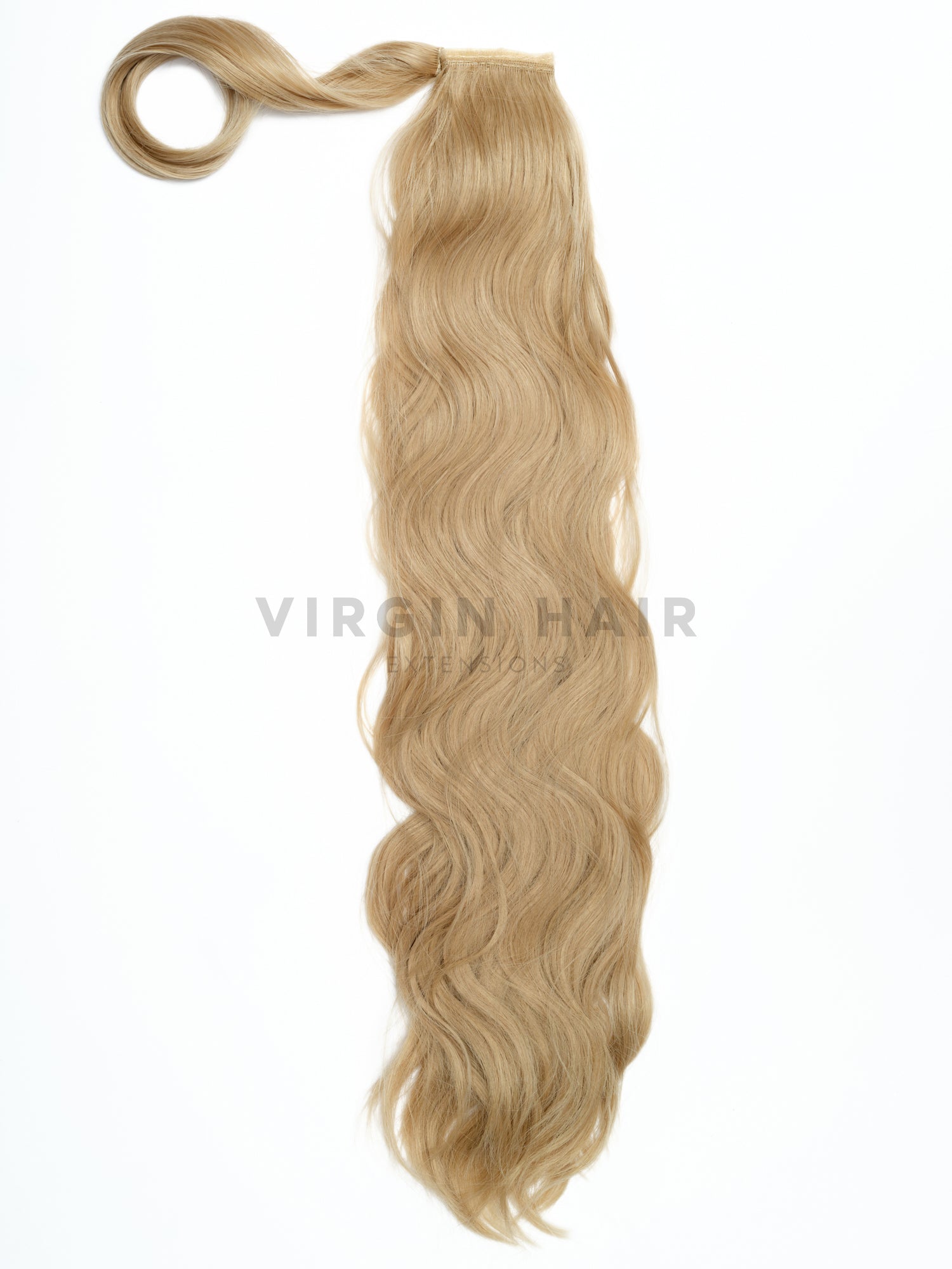 PURE BLONDE wave ponytail