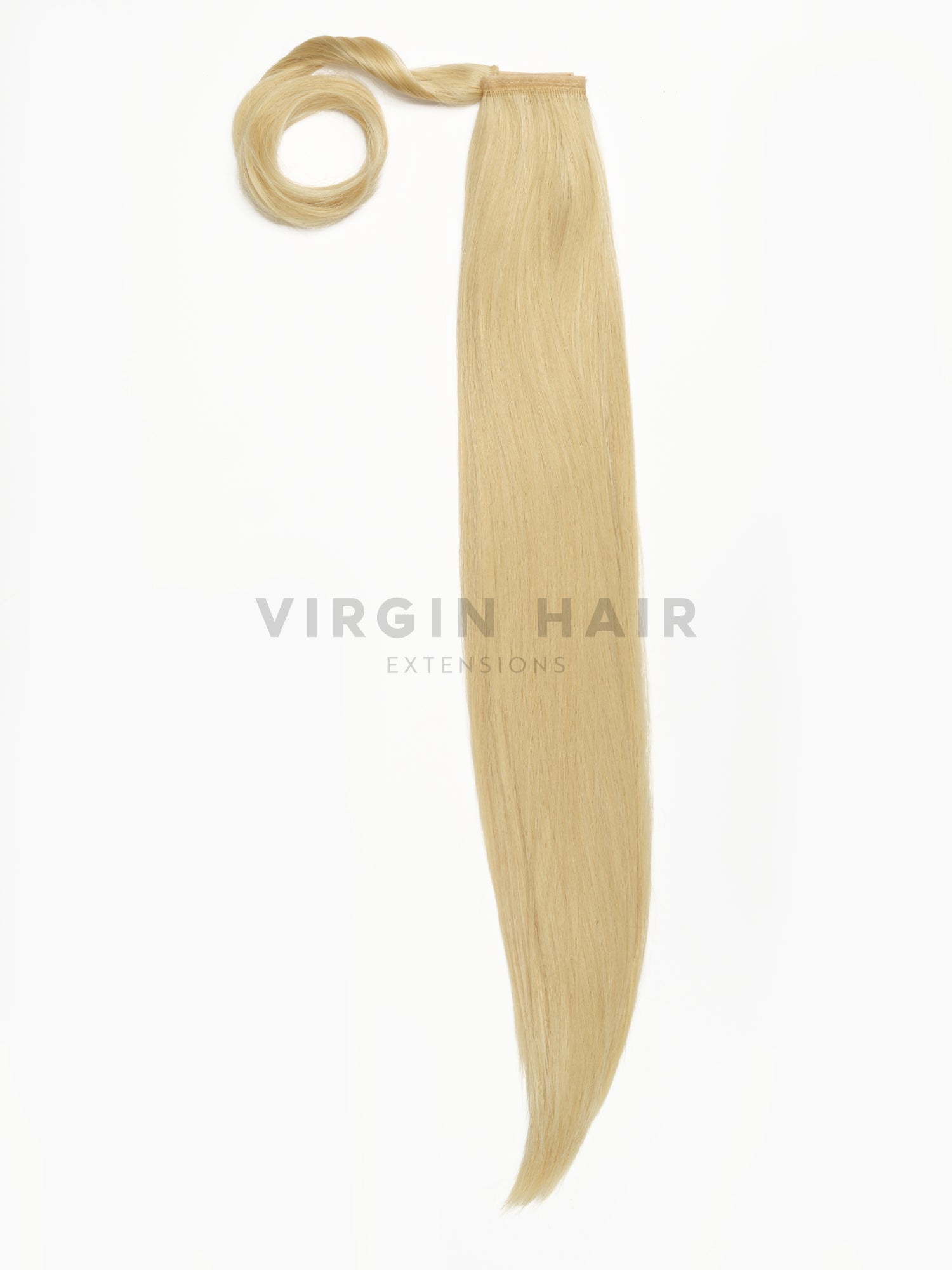 LIGHT BLONDE straight ponytail