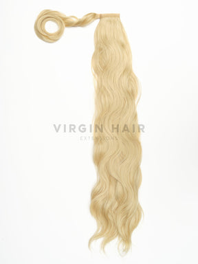 LIGHT BLONDE wave ponytail